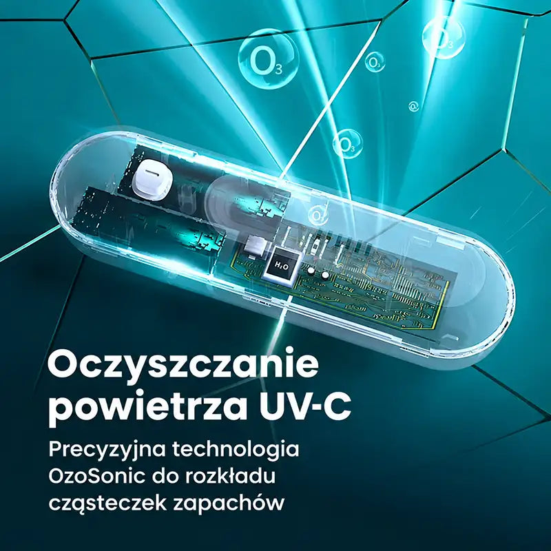 Bezprzewodowy, ładowalny neutralizator zapachów FreshHome