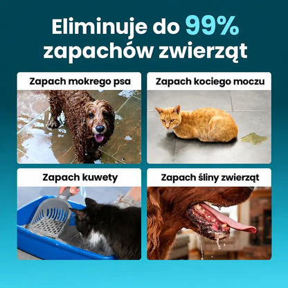 Bezprzewodowy, ładowalny neutralizator zapachów FreshHome