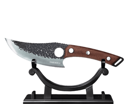 Główne zdjęcie noża szefa kuchni Matsato Santoku z hartowaniem lodowym