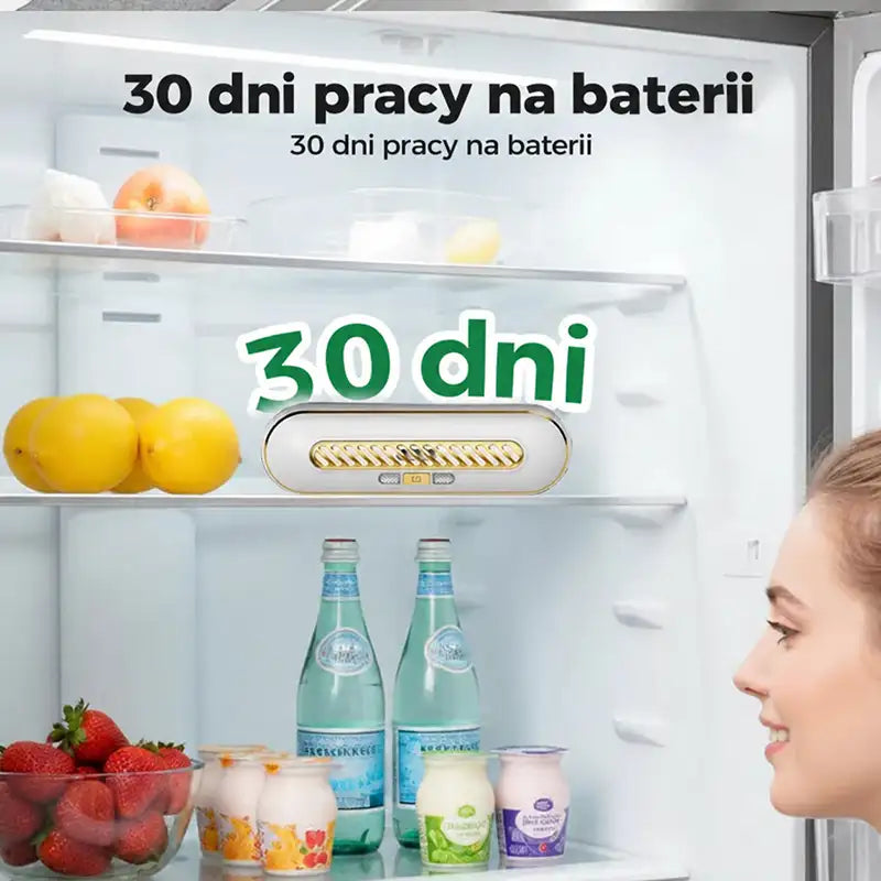 Przenośny sterylizator do lodówki z akumulatorem