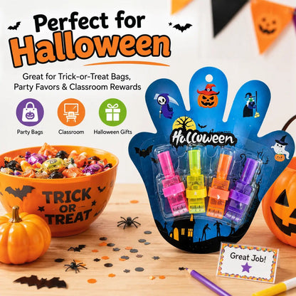 Prezentacja halloweenowych upominków na imprezę