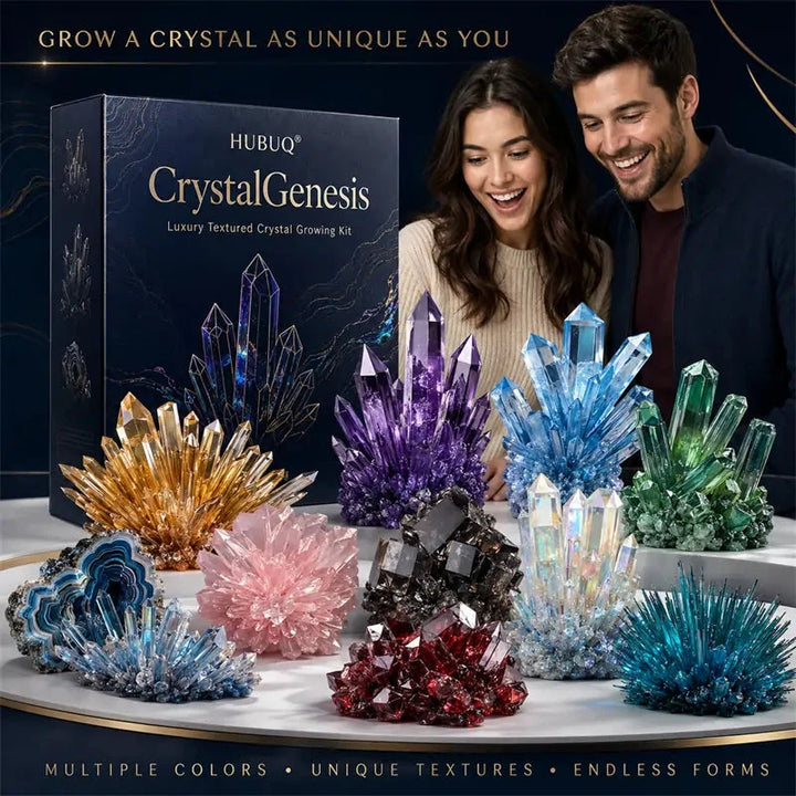 HUBUQ® CrystalGenesis – zestaw premium do tworzenia teksturowanych kryształów