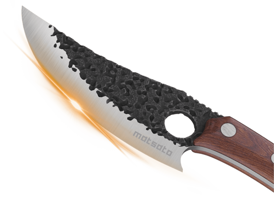 Dodatkowy widok noża Matsato Santoku